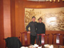 Paul Zane Pilzer with Hangzhou City Major Ji Weifu (December 11, 2009).